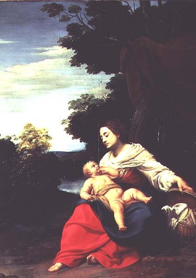 Sepetli Madonna by Simon Vouet