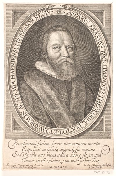 Piskopos Jesper Rasmussen Brochmand by Simon de Pas