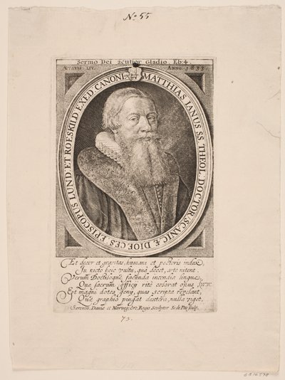 Piskopos Mads Jensen by Simon de Pas