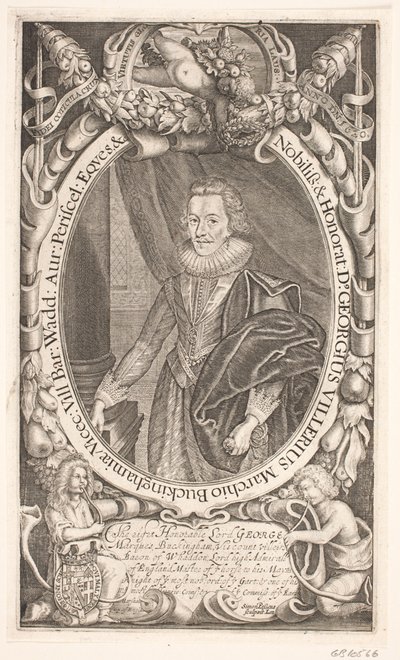 Buckinghamlı George Villiers by Simon de Pas