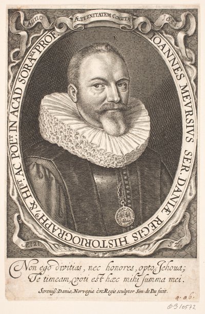 Johannes Meursius, kraliyet tarihçisi by Simon de Pas