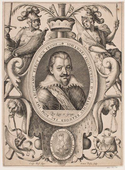 Brandenburg Seçmen Johan Sigismund by Simon de Pas