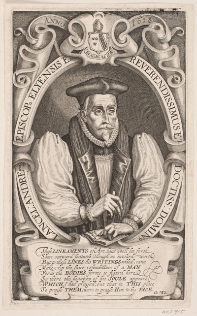 Lancelot Andrews, Winchester Piskoposu by Simon de Pas
