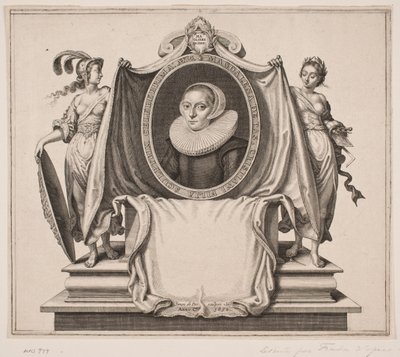 Madeleine van de Passe by Simon de Pas