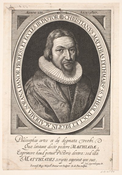 Profesör Christian Madsen by Simon de Pas