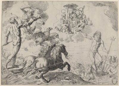 Jüpiter, Neptün ve Plüton by Simone Cantarini