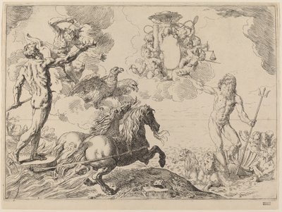 Jüpiter, Neptün ve Plüton by Simone Cantarini