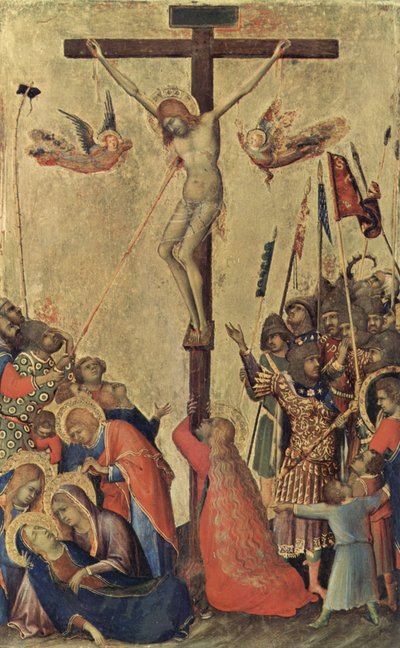 Orsini Poliptik: Çarmıha Gerilme by Simone Martini