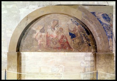 Tympanum yerekana Isugi yo Kwicisha bugufi hamwe n