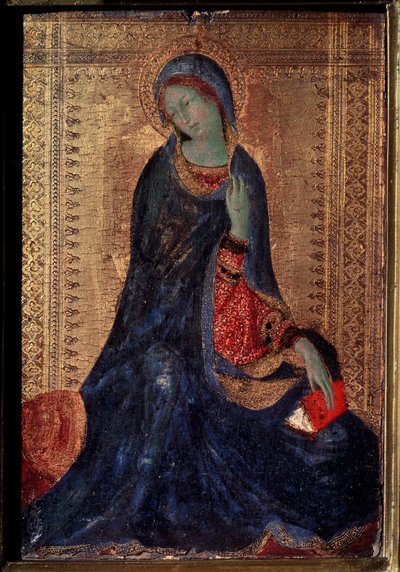 Bakire Müjde, c1340-c1344 by Simone Martini