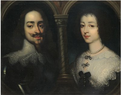 Kral I. Charles ve Kraliçe Henrietta Maria