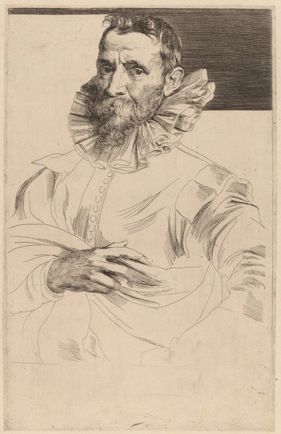 Yaşlı Jan Bruegel by Sir Anthony van Dyck