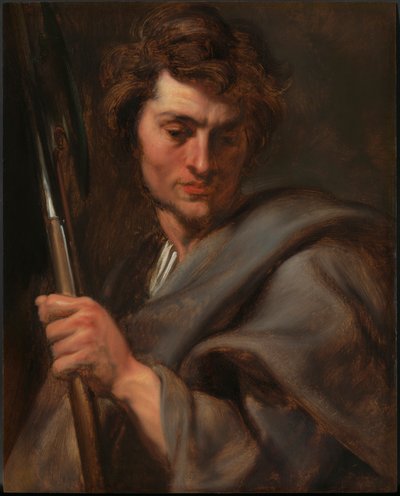 Evangelist Aziz Matta, 1618-1620. by Sir Anthony van Dyck
