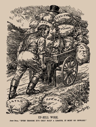 Tepe Çalışması. John Bull. Daha yarım lig olmasına rağmen, 1935