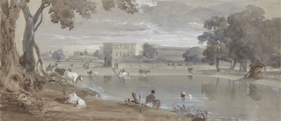 Chowringhee - Kalküta Kısmının Görünümü by Sir Charles D