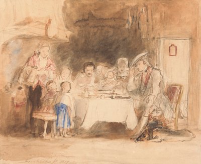 Etten Önce Grace by Sir David Wilkie