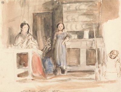 Mutfak Sahnesi: Dunkerrin, Eylül 1835 by Sir David Wilkie