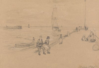 İskelede, Calais by Sir David Wilkie
