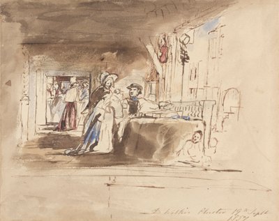 Sıralarda Alışveriş, Chester by Sir David Wilkie