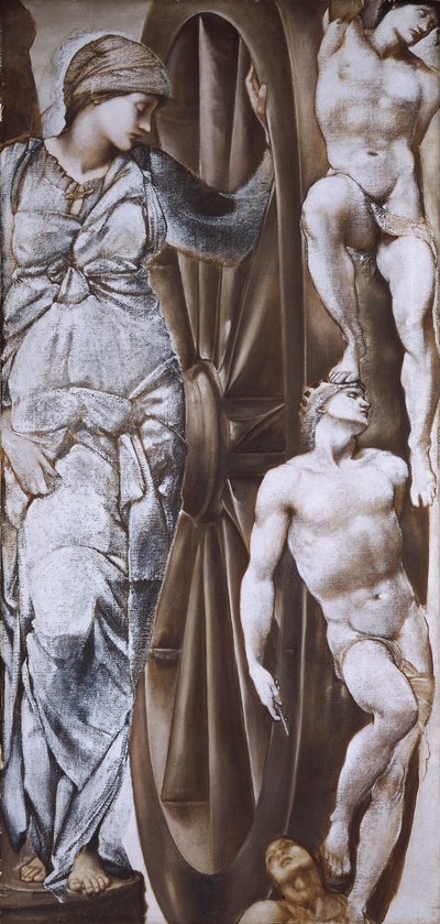 'Talih çarkı', c1882. by Sir Edward Coley Burne Jones