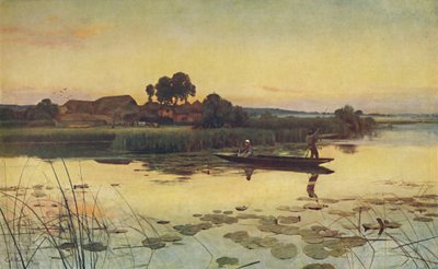 Bir Yaz Gününün Kapanışı, 1879. by Sir Ernest Albert Waterlow