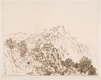 Ren Şelaleleri, Schaffhausen by Sir Frank Short