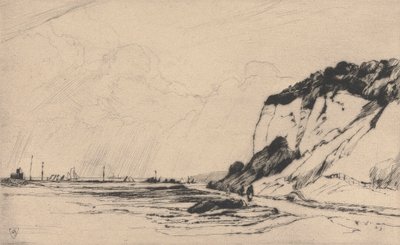 Sahil Yolu, Kingsdown, No.2, 1922 by Sir Frank Short