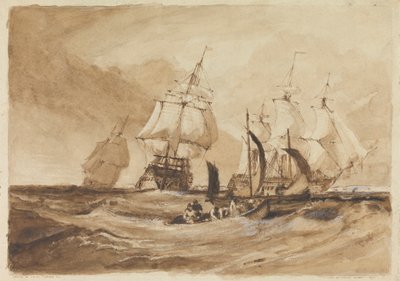 Yaklaşan "Zafer" Kanalı by Sir Frank Short