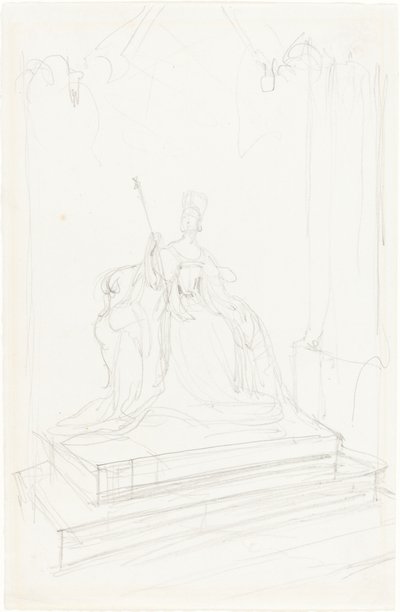 "Kraliçe Victoria" için çalışma by Sir George Hayter