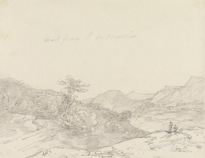 Llangollen ve Oswestry Arasında by Sir George Howland Beaumont seventh Baronet