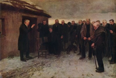 Bir Highland Cenazesi, 1882, 1935. by James Guthrie