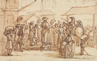 Windsor'da Bir Sahne by Sir James Thornhill