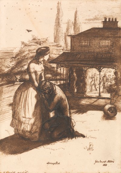 Kabul edilmiş by Sir John Everett Millais