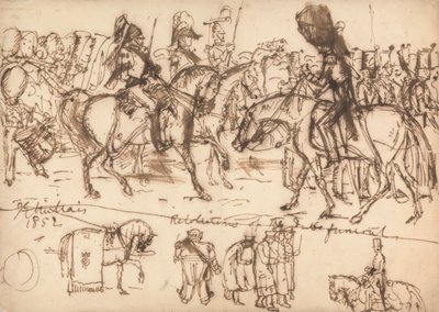 Wellington Dükü'nün Cenazesi by Sir John Everett Millais