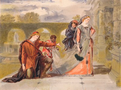 ölüm c1875 gel by Sir John Gilbert