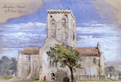 Shoreham Kilisesi, Kent, 1844 by Sir John Gilbert