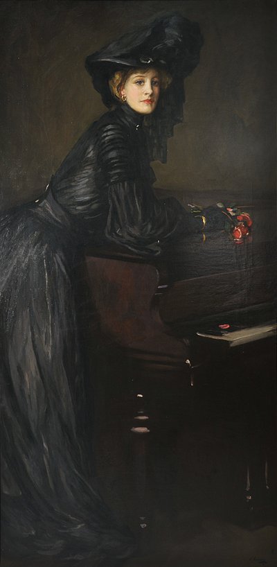Polimnia, 1909. by Sir John Lavery