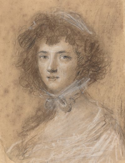 Bir Kadının Başı ve Büstü by Sir Joshua Reynolds