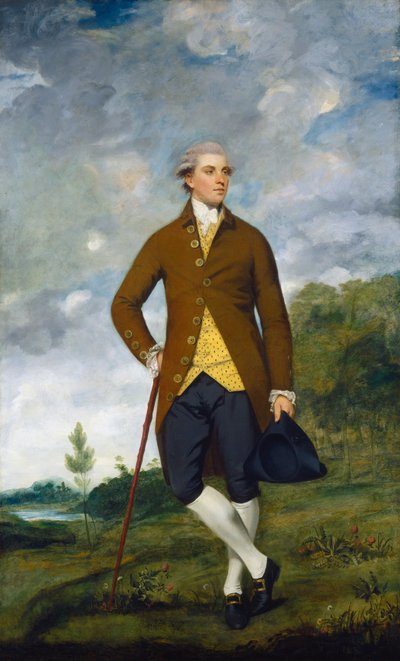 John Musters, 1777-c. 1780. by Sir Joshua Reynolds