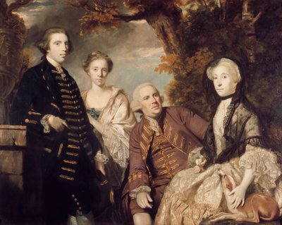 Roffey Ailesi, 1765. by Sir Joshua Reynolds
