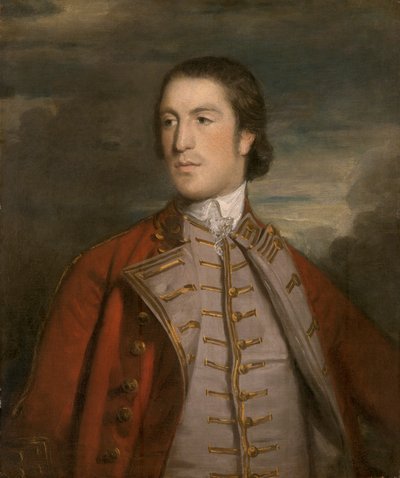 Thomas Moreton Reynolds, 2. Tortworth Lord Ducie 1733-1785, c1758. by Sir Joshua Reynolds