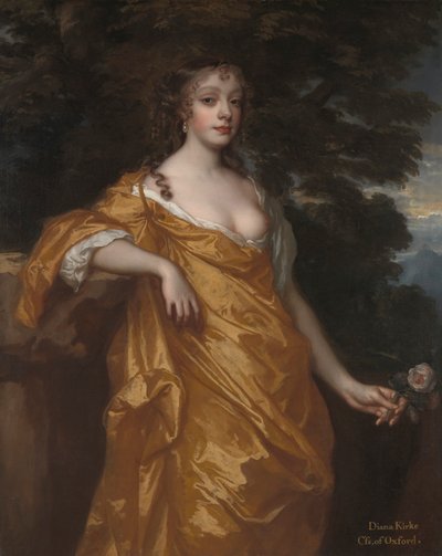 Diana Kirke, daha sonra Oxford Kontesi by Sir Peter Lely