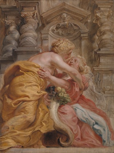 Bereketi Kucaklayan Barış by Sir Peter Paul Rubens
