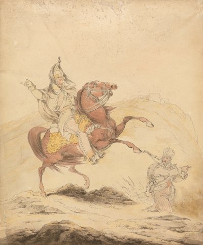 Bir Fransız Ejderhası by Sir Robert Kerr Porter