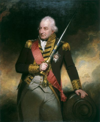 Amiral John Jervis, c1801 by Sir William Beechey