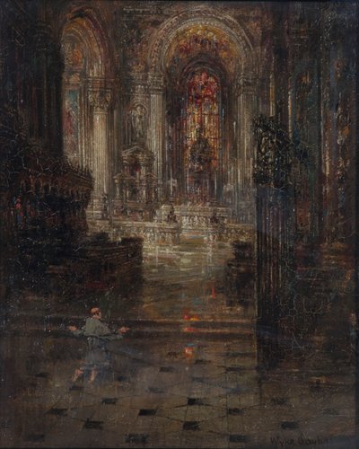 'Katedral İçi', 1855-1906 by Sir Wyke Bayliss