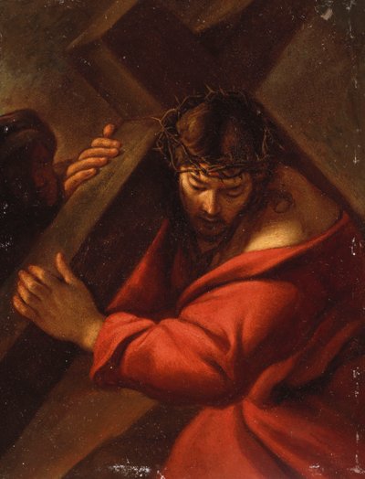 Calvary Yolunda İsa by Sisto Badalocchio