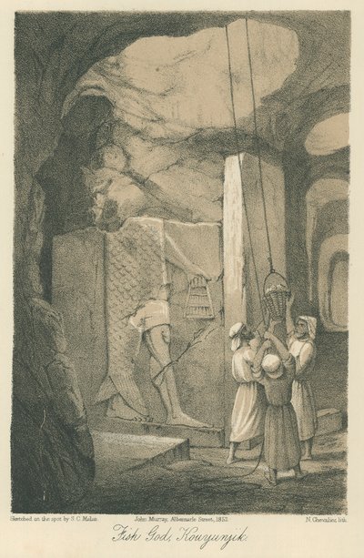 Balık Tanrısı, Kouyunjik by Solomon Caesar Malan