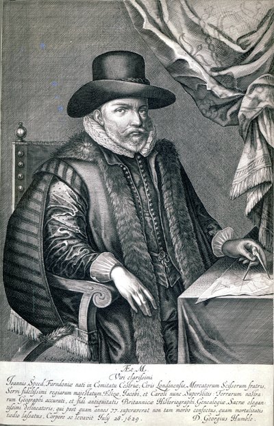 John Speed, George Humble tarafından yayınlandı, 1632 by Solomon Savery