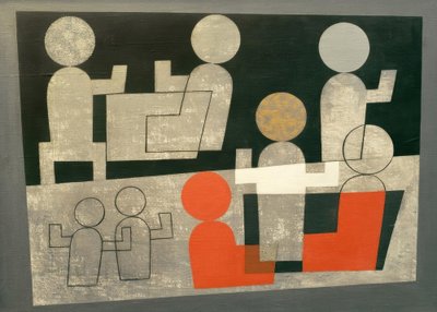 Kafe by Sophie Taeuber Arp